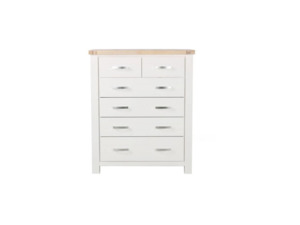 Bedroom Furniture: Norway 6 Drawer Tallboy