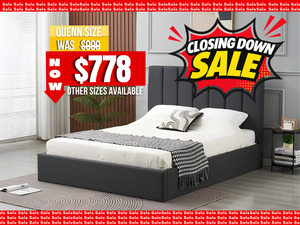 Bed and Bedroom: Galaxy Gas Lift Bed