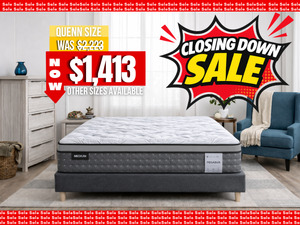 Mayfair Medium Memory Foam 7 Zone Pocket Spring Mattress Queen King Super King