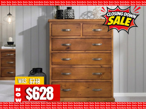 Ranges: Felton 6 Drawer Tallboy