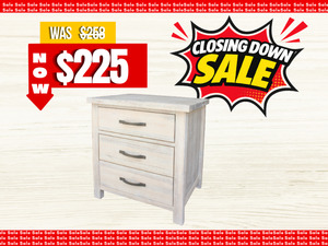 Boston 3drw Bedside