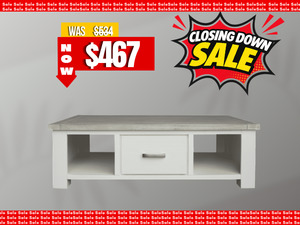 Ranges: Norway 2 Drawer Coffee Table