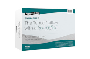 Bedding: Protect-A-Bed Signature Tencel Memory Foam Pillow