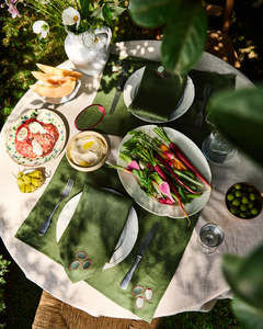 Les Fruits Olive Placemats (Set of Four)