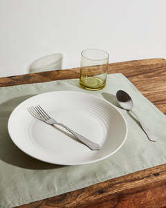 Sage 100% French Flax Linen Placemats (Set of Four)