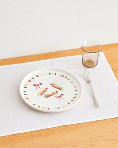 Idda Studio x Bed Threads 'Cannoli' Ceramic Dinner Plate