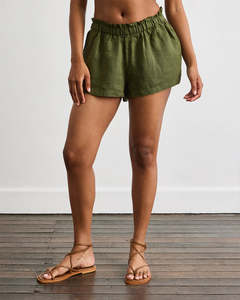Marina Shorts in Olive