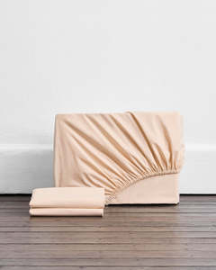 Sheets: Vanilla Organic Cotton Fitted Sheet Set