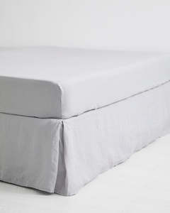 Fog: Fog 100% French Flax Linen Valance