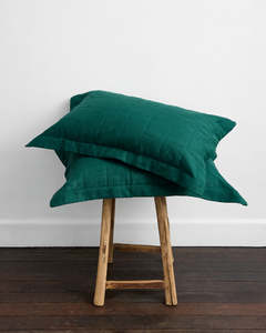 Forest Quilted Pillowcases (Set of Two)