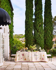 La Fête 100% French Flax Linen Tablecloth