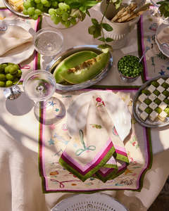 La Fête 100% French Flax Linen Napkins (Set of Four)