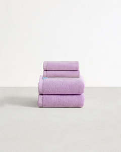 Violet 100% Cotton Terry Hand Towels & Face Washers Bundle