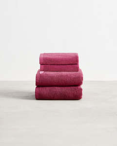 Berry 100% Cotton Terry Hand Towels & Face Washers Bundle