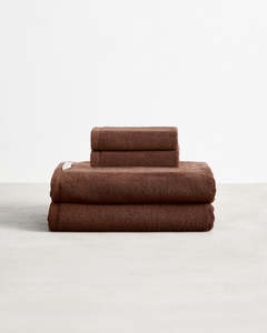 Espresso 100% Cotton Terry Bath Towels & Face Washers Bundle