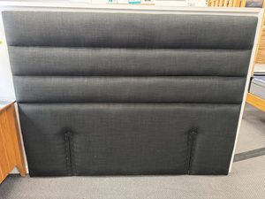 Karlstead Queen Headboard - Geneva Onyx - Bedworld