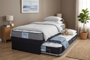 Products: SLEEPMAKER MEDIUM TRUNDLER SET - Bedworld