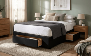 Products: Sleepmaker Deluxe Drawer Base - Bedworld