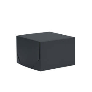 Two Piece Gift Boxes: 2 Piece Gift Box Storm Grey 152x152x102mm