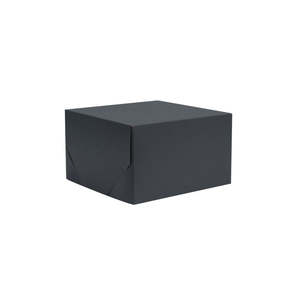 Two Piece Gift Boxes: 2 Piece Gift Box Storm Grey 203x203x152mm