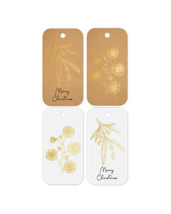 Christmas Gift Tags: Gift Tags Botanic set - 20/pack