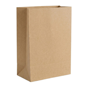 Paper Lunch Bags: SOSL#20 - BROWN SOS bags #20