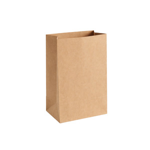 Paper Lunch Bags: SOSL#4 - BROWN SOS bags #4