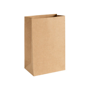 Paper Lunch Bags: SOSL#6 - BROWN SOS bags #6