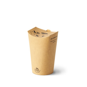 The Good Cup: 12oz Brown Kraft The Good Cup - 1000/Ctn