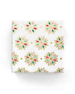 Christmas Sale: Cutout Snowflakes Wrap Red Green Pink