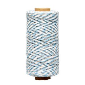 Bakers Twine 2mm X 100mtrs Pbl/Whi