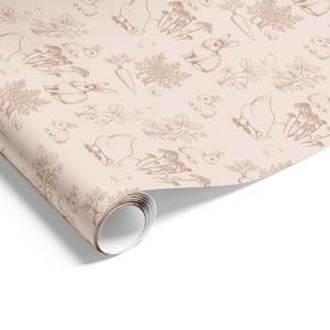 Country Garden on Matte Beige