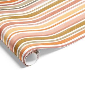 Watercolour Stripes WRap