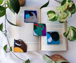 Products: NZ Bird Bookmarks – handcrafted