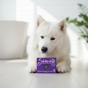Products: SHOWHITE Shampoo Toning Whitening Bar for DOGS
