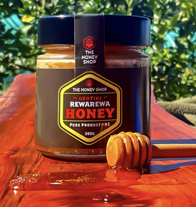 Products: Local Premium Rewarewa Honey at Beekind NZ