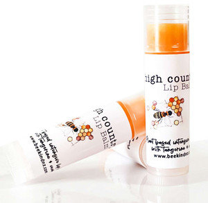 Products: Manuka Honey Lip Balm with Tangerine & Coconut