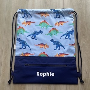 Products: Dino, Personalised Swim Bag - Collections – bee Moore