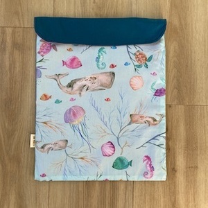 Products: Underwater world, Personalised Book Bag - Collections – bee Moore