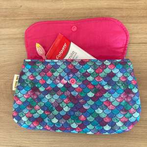 Products: Mermaid scales pouch - Collections – bee Moore