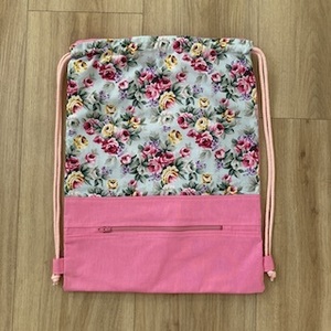 Products: Light Blue Floral, Personalised Swim Bag - Collections – bee Moore