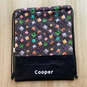 Products: Minecraft, Personalised Swim Bag - Collections – bee Moore