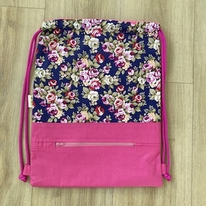 Products: Navy Floral, Personalised Swim Bag - Collections – bee Moore