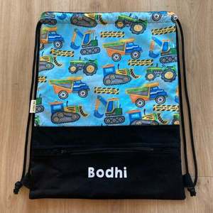 Products: Tractor, Personalised Swim Bag - Collections – bee Moore