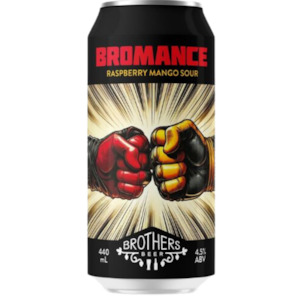 Brothers Beer Bromance Raspberry Mango Sour 440mL