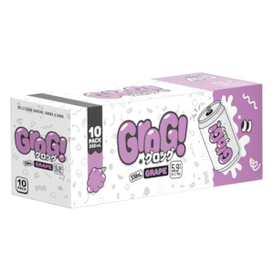 Ready To Drink: Grog! Shochu Grape 10x330mL