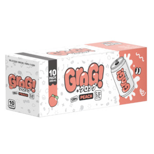 Ready To Drink: Grog! Shochu Peach 10x330mL