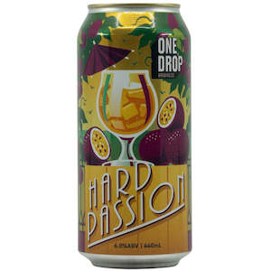 Ready To Drink: One Drop Brewing Hard Passion 440mL