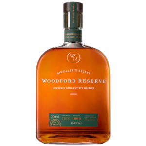 Woodford Reserve Rye Bourbon 700mL