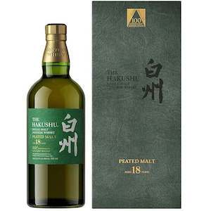 Hakushu 18yo Peated Japanese Whisky 700ml